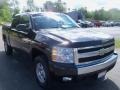 2008 Black Chevrolet Silverado 1500 LT Crew Cab 4x4  photo #12