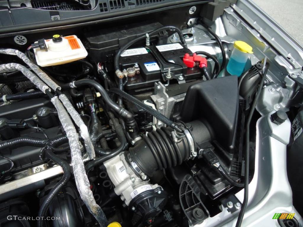 2010 Transit Connect XLT Passenger Wagon - Silver Metallic / Dark Gray photo #28