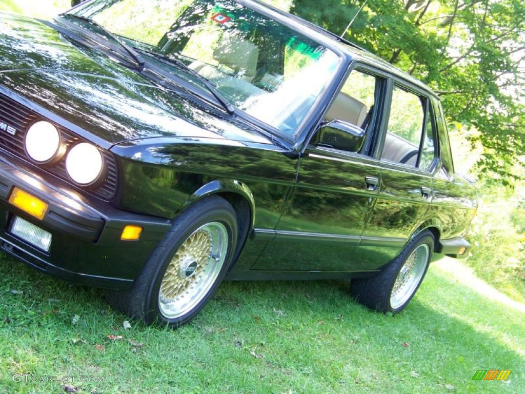 1988 M5 Sedan - Jet Black / Tan photo #10