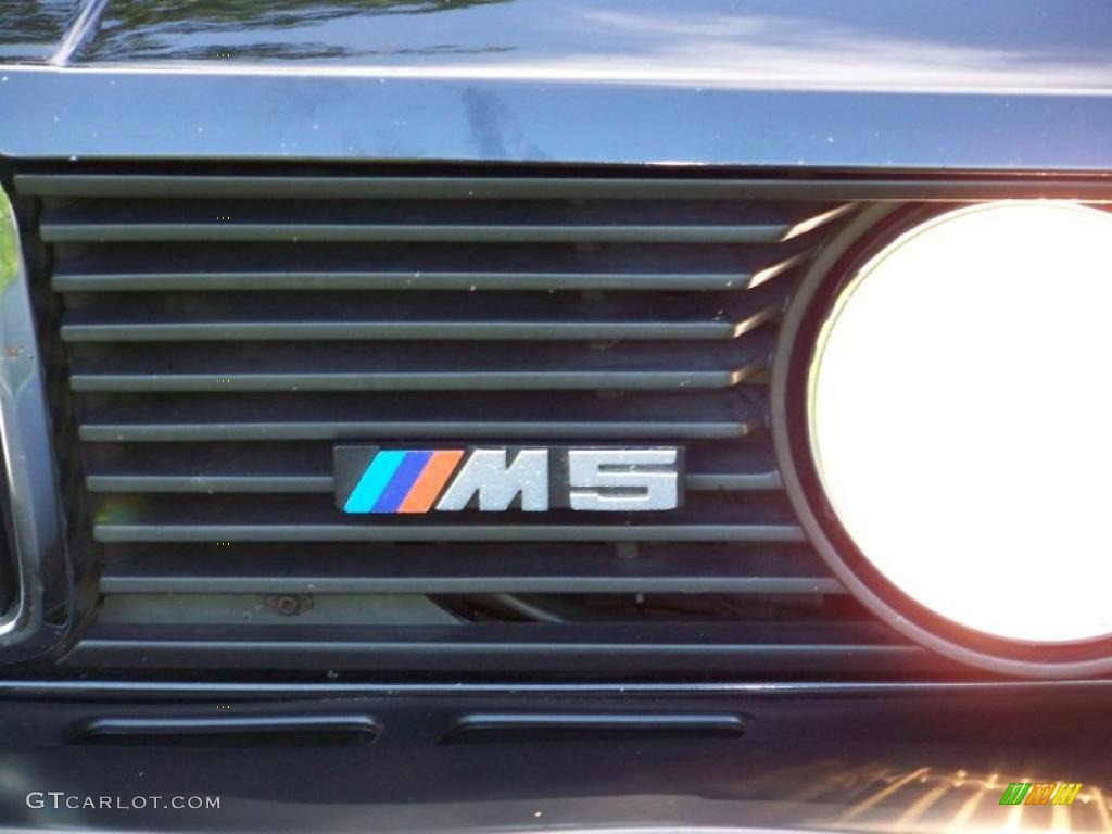 1988 M5 Sedan - Jet Black / Tan photo #11