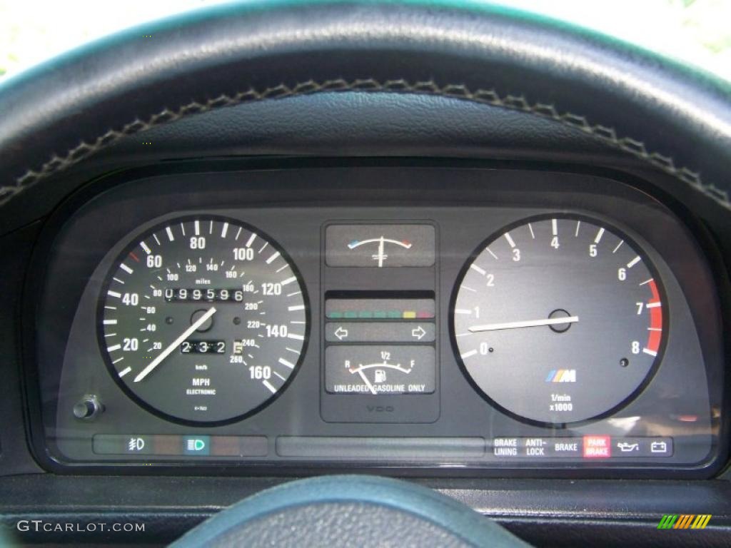 1988 M5 Sedan - Jet Black / Tan photo #22