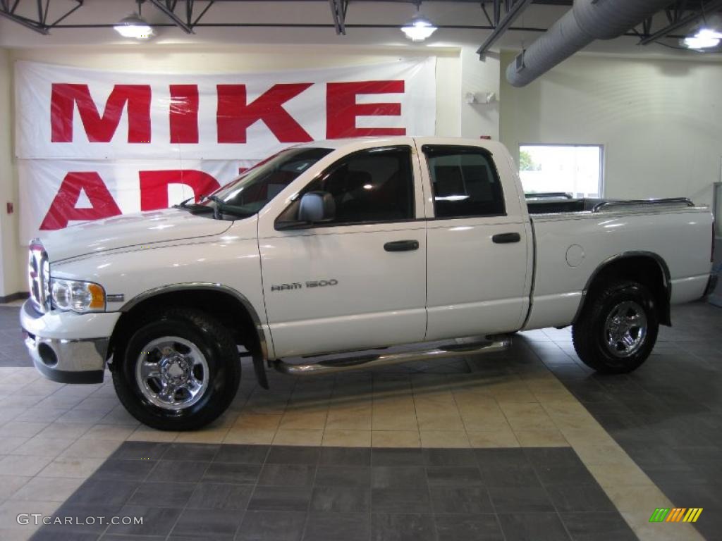 Bright White Dodge Ram 1500