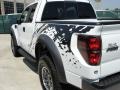 2010 Oxford White Ford F150 SVT Raptor SuperCab 4x4  photo #5