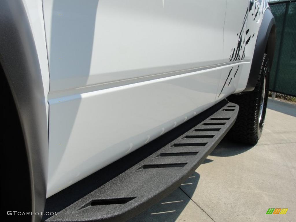 2010 F150 SVT Raptor SuperCab 4x4 - Oxford White / Raptor Black photo #18