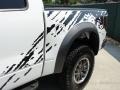 2010 Oxford White Ford F150 SVT Raptor SuperCab 4x4  photo #19