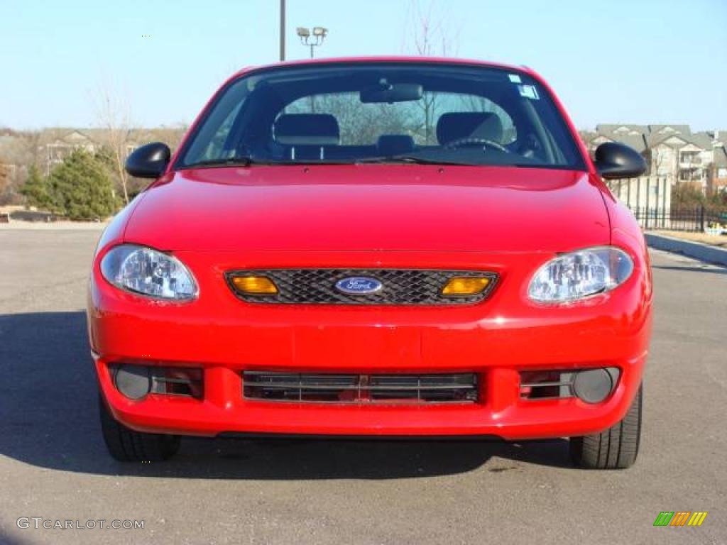 2003 Escort ZX2 Coupe - Bright Red / Dark Charcoal photo #2
