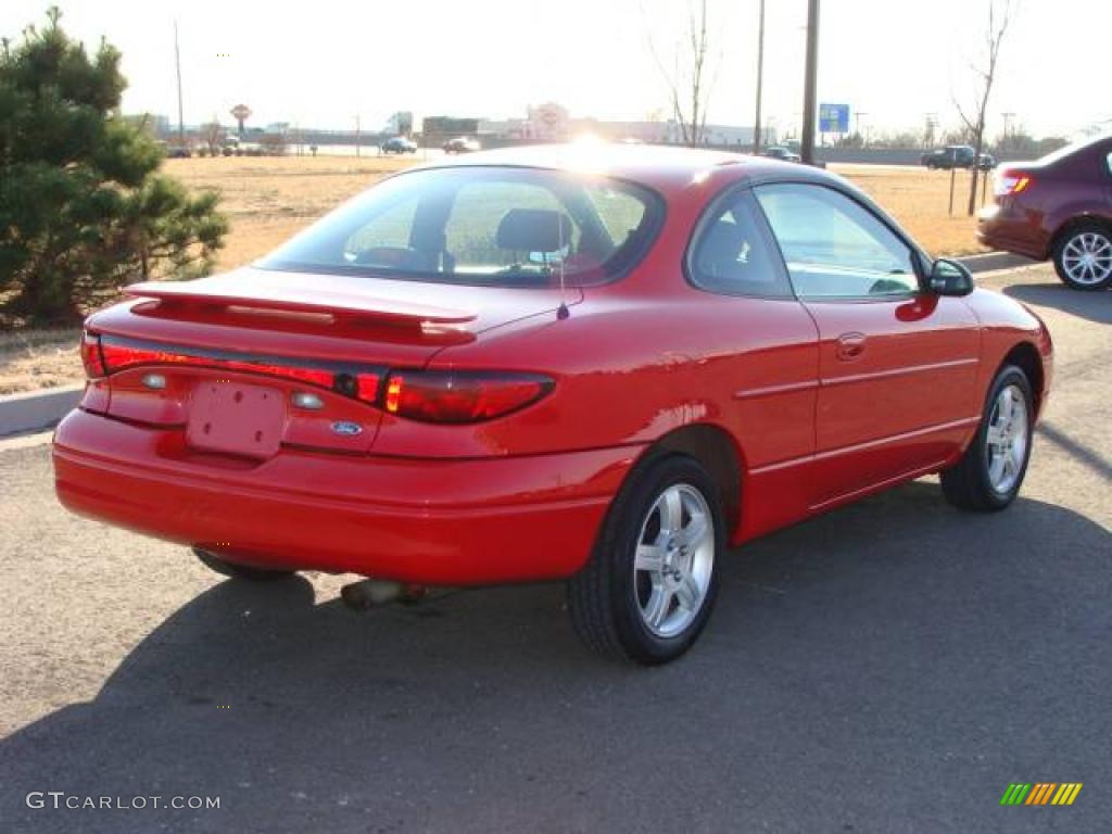 2003 Escort ZX2 Coupe - Bright Red / Dark Charcoal photo #7