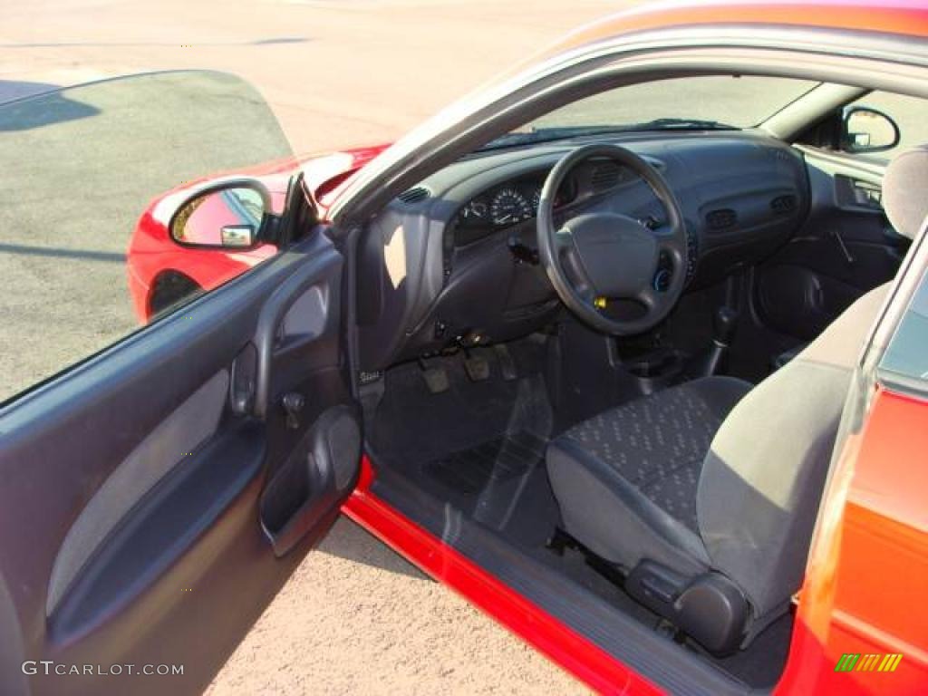 2003 Escort ZX2 Coupe - Bright Red / Dark Charcoal photo #10