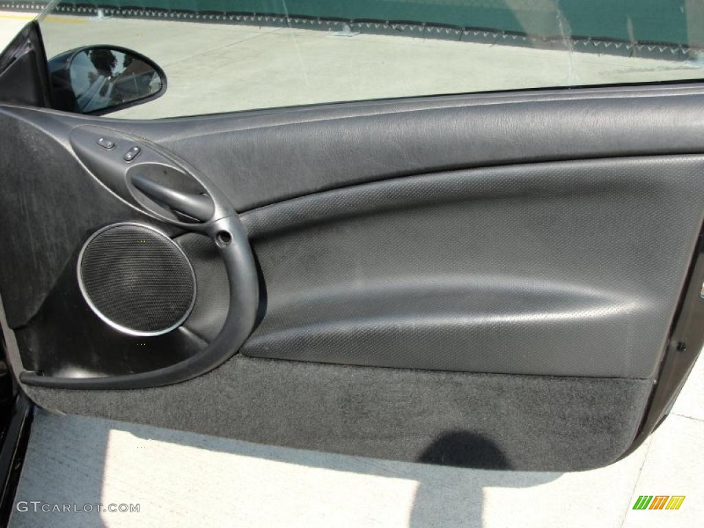 2001 Cougar V6 - Black / Medium Graphite photo #27