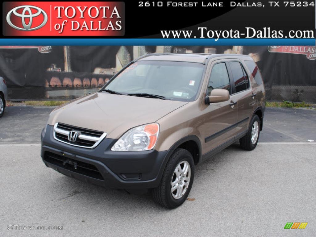 2004 CR-V EX 4WD - Mojave Mist Metallic / Saddle photo #1