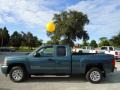 2010 Blue Granite Metallic Chevrolet Silverado 1500 LS Extended Cab  photo #2