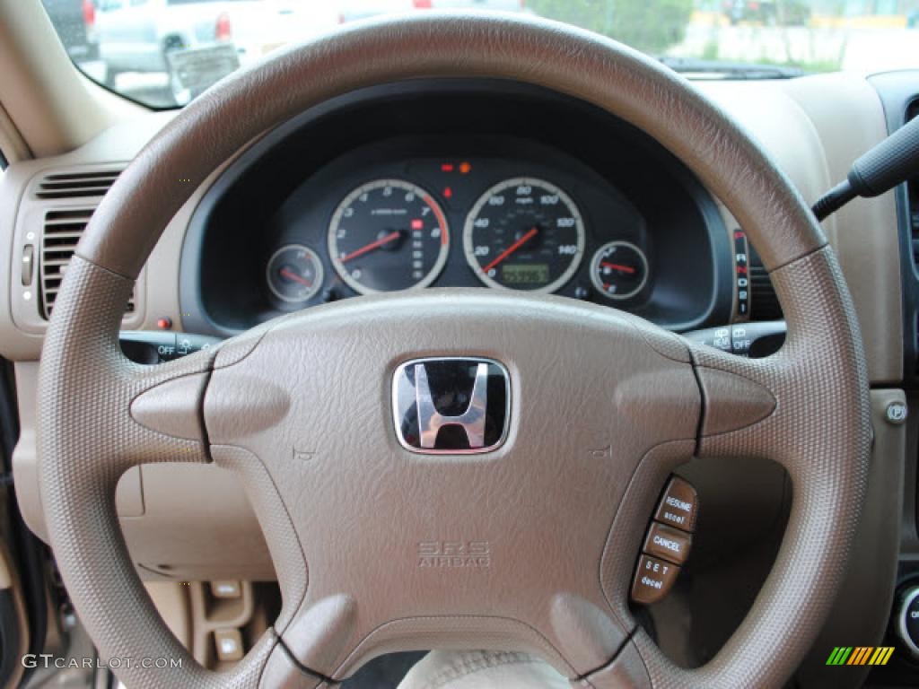 2004 CR-V EX 4WD - Mojave Mist Metallic / Saddle photo #17