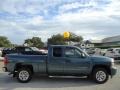 2010 Blue Granite Metallic Chevrolet Silverado 1500 LS Extended Cab  photo #12