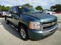 2010 Blue Granite Metallic Chevrolet Silverado 1500 LS Extended Cab  photo #13