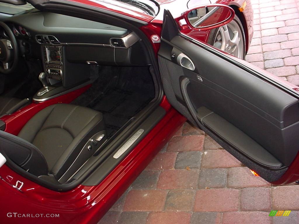 2008 911 Carrera S Cabriolet - Ruby Red Metallic / Black photo #9