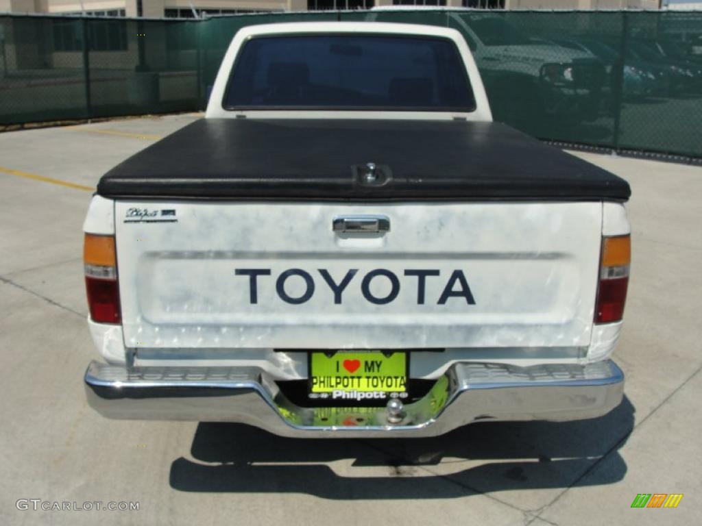 1990 Pickup Deluxe Extended Cab - White / Blue photo #4
