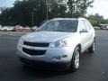 2011 Silver Ice Metallic Chevrolet Traverse LT AWD  photo #2