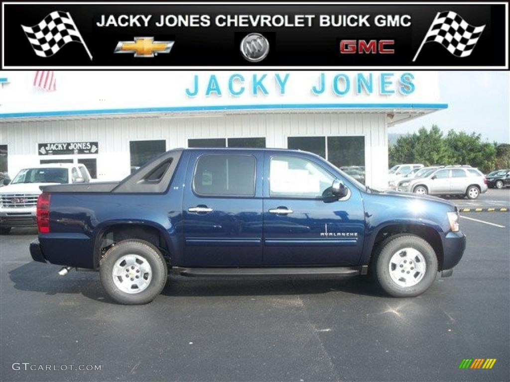 2010 Avalanche LT 4x4 - Imperial Blue Metallic / Ebony photo #1