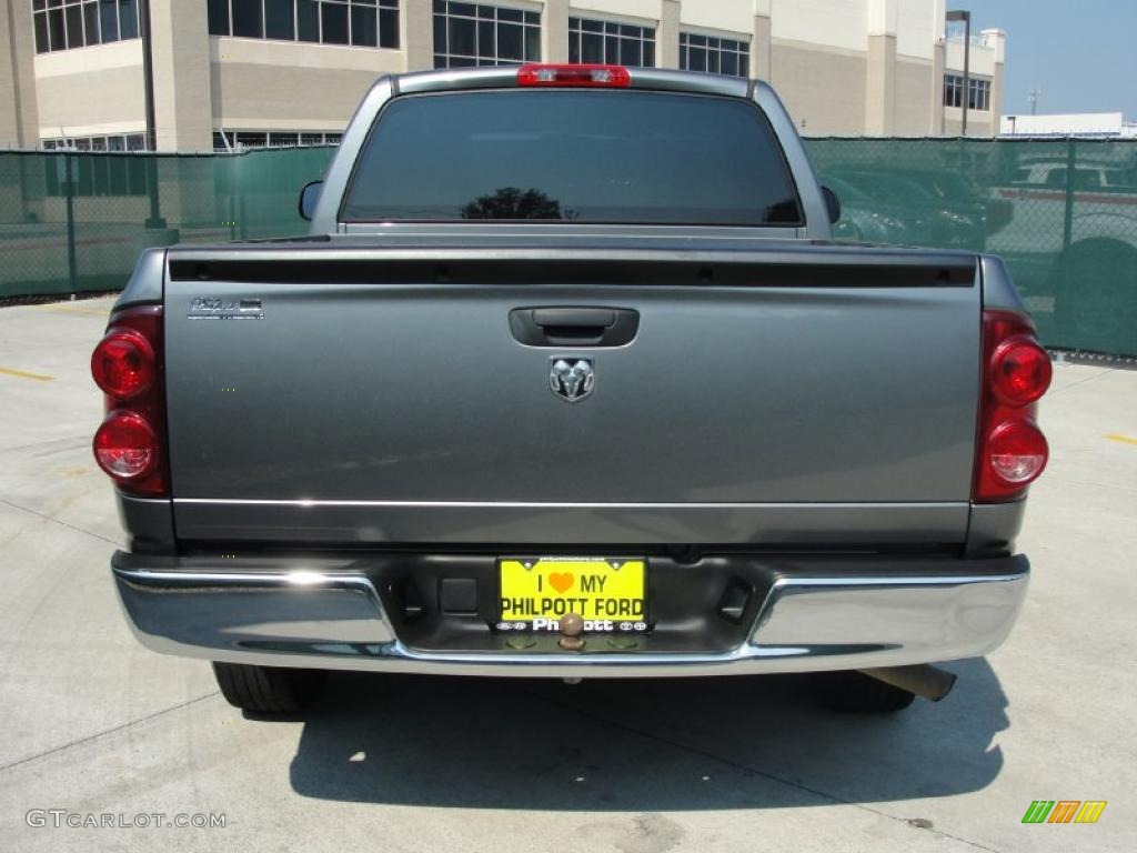 2007 Ram 1500 ST Regular Cab - Mineral Gray Metallic / Medium Slate Gray photo #4