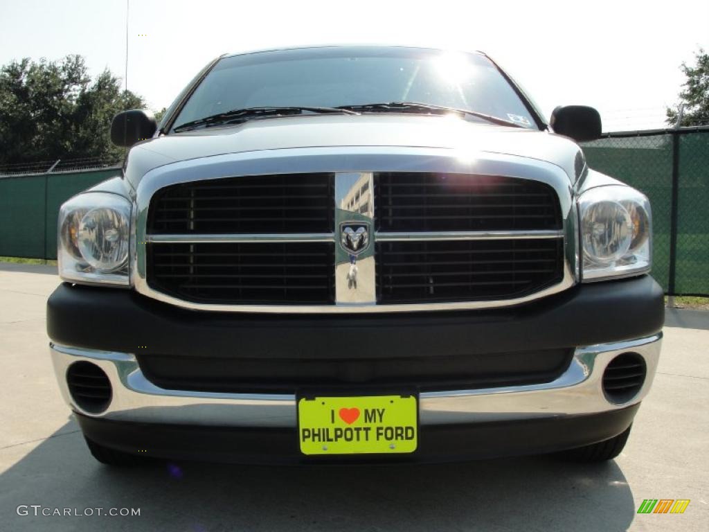 2007 Ram 1500 ST Regular Cab - Mineral Gray Metallic / Medium Slate Gray photo #9