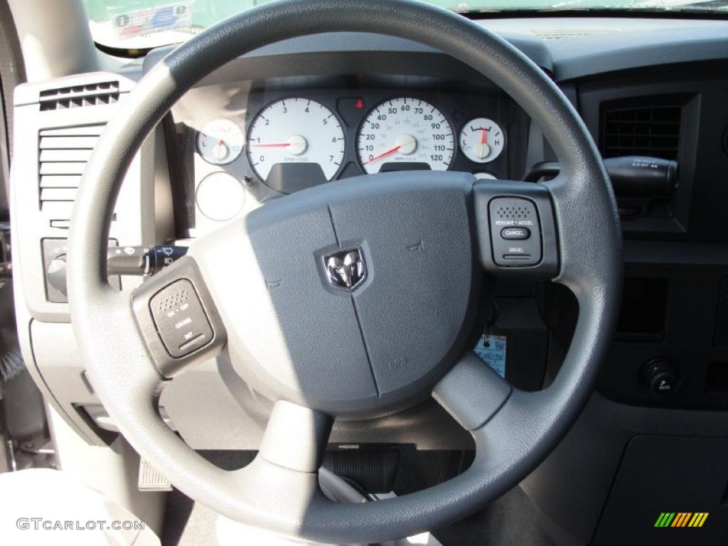 2007 Ram 1500 ST Regular Cab - Mineral Gray Metallic / Medium Slate Gray photo #31