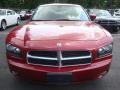 2008 Inferno Red Crystal Pearl Dodge Charger R/T  photo #2