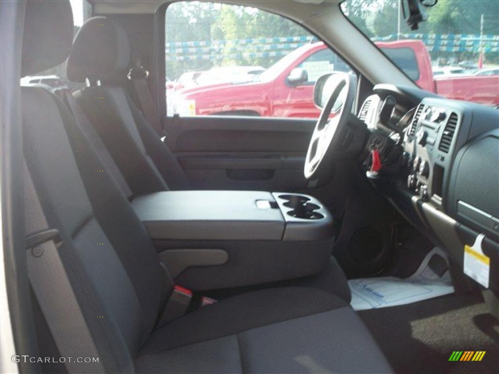 2011 Silverado 1500 LT Regular Cab 4x4 - Sheer Silver Metallic / Ebony photo #14