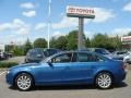 Aruba Blue Pearl Effect - A4 2.0T Premium quattro Sedan Photo No. 3