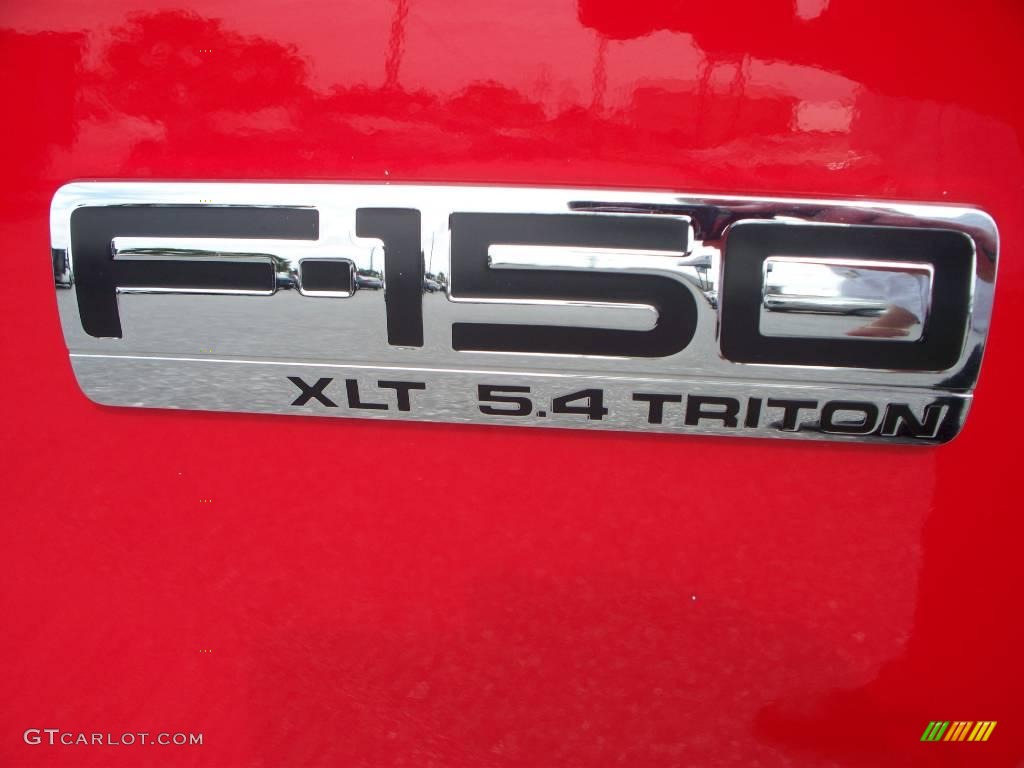 2006 F150 XLT SuperCrew - Bright Red / Medium/Dark Flint photo #10