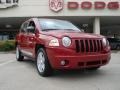 Inferno Red Crystal Pearl 2010 Jeep Compass Latitude 4x4