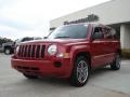 2009 Inferno Red Crystal Pearl Jeep Patriot Rocky Mountain Edition 4x4  photo #7