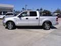 2008 Silver Metallic Ford F150 XLT SuperCrew  photo #2