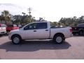 2009 Radiant Silver Nissan Titan XE Crew Cab  photo #2