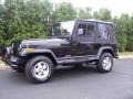 Black 1995 Jeep Wrangler SE 4x4