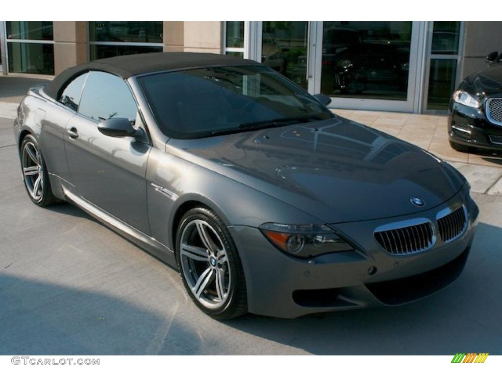 2007 M6 Convertible - Stratus Grey Metallic / Sepang Beige photo #13