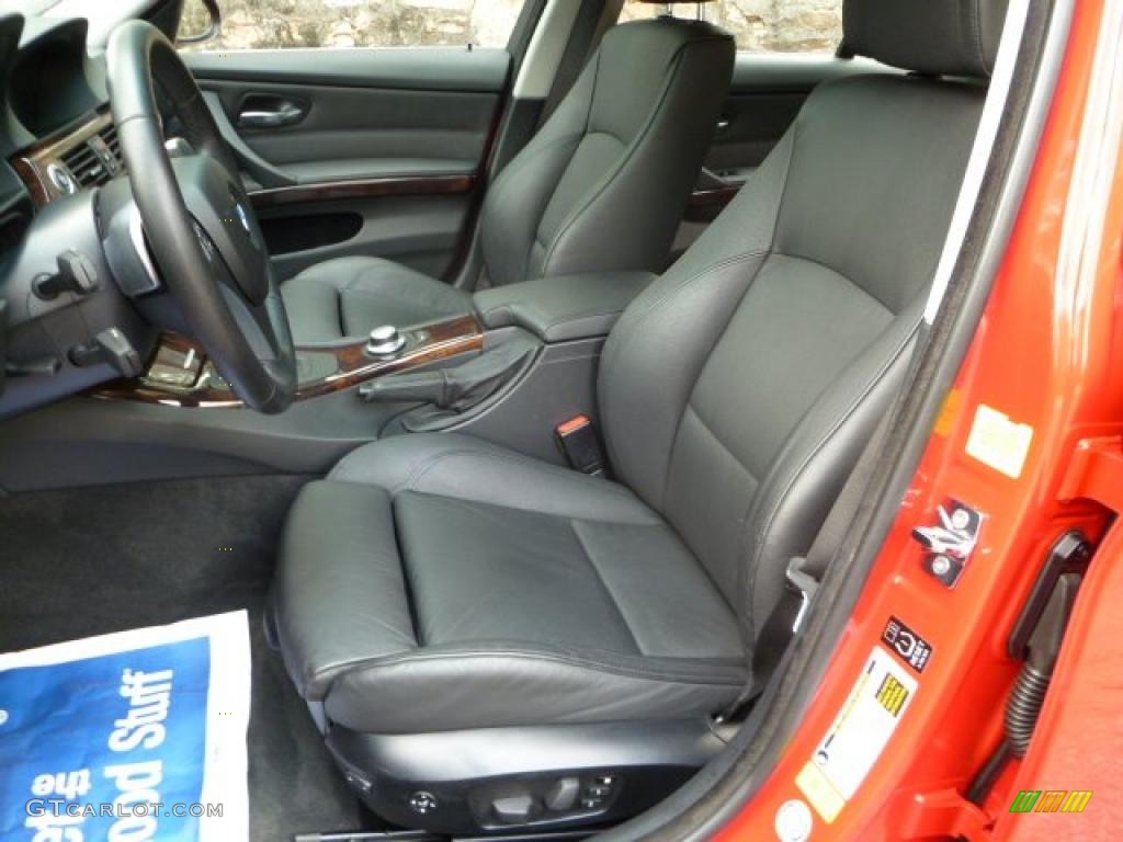 2007 3 Series 335i Sedan - Crimson Red / Black photo #7