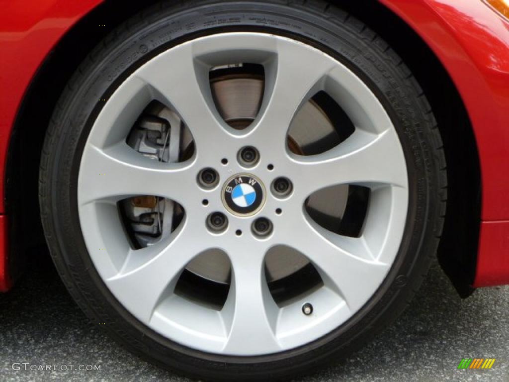 2007 3 Series 335i Sedan - Crimson Red / Black photo #17