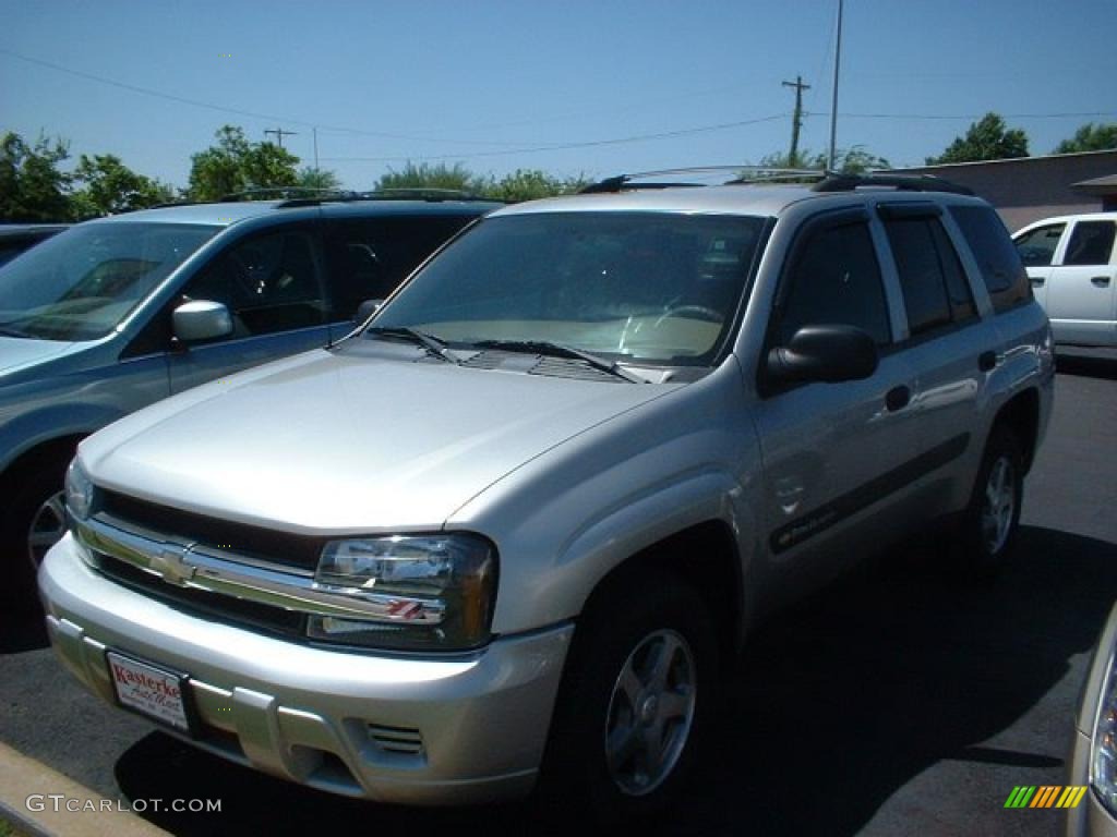 2004 TrailBlazer LS - Silverstone Metallic / Light Cashmere photo #1