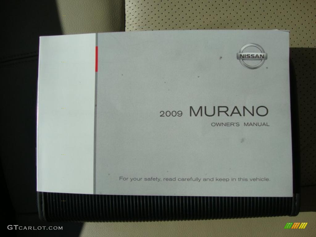 2009 Murano LE AWD - Merlot Metallic / Beige photo #48