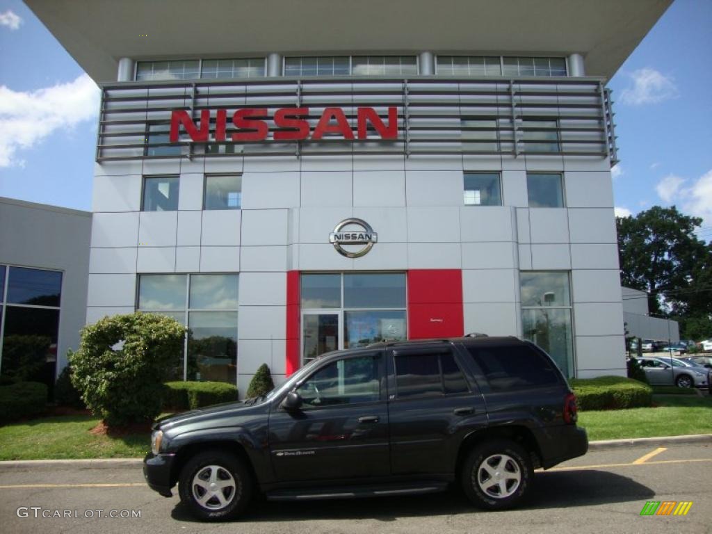 2003 TrailBlazer LT 4x4 - Dark Gray Metallic / Gray photo #3