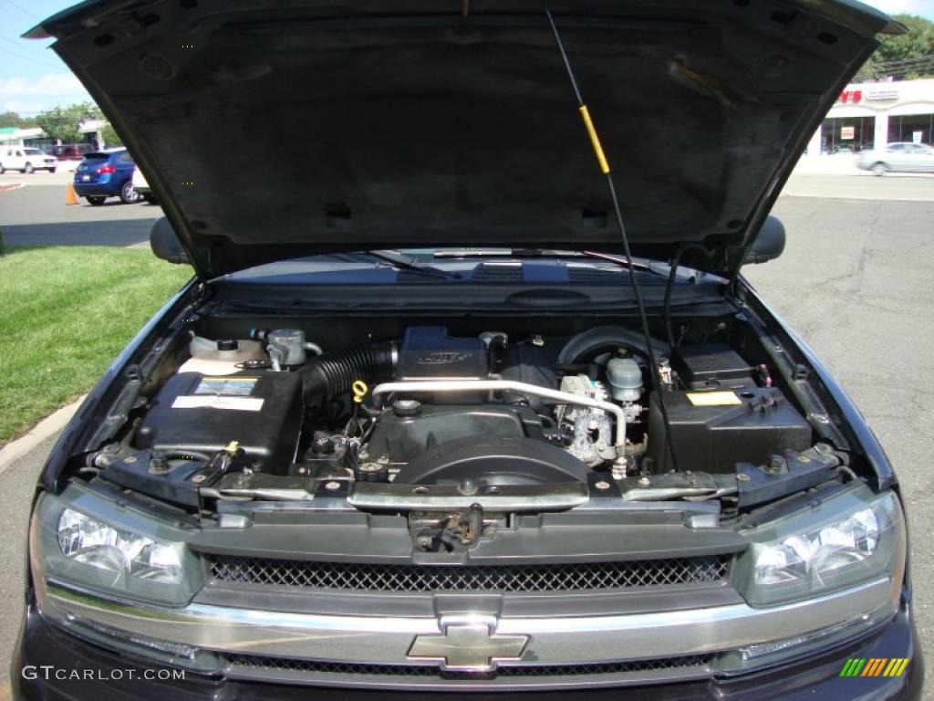 2003 TrailBlazer LT 4x4 - Dark Gray Metallic / Gray photo #20