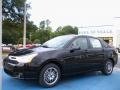 Ebony Black - Focus SE Sedan Photo No. 1