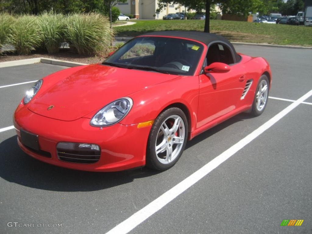 2007 Boxster S - Guards Red / Black photo #1