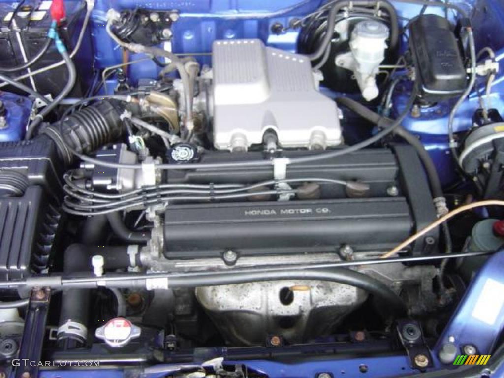 2000 CR-V LX 4WD - Electron Blue Pearl / Dark Gray photo #11