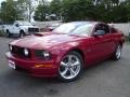 2008 Dark Candy Apple Red Ford Mustang GT Premium Coupe  photo #1