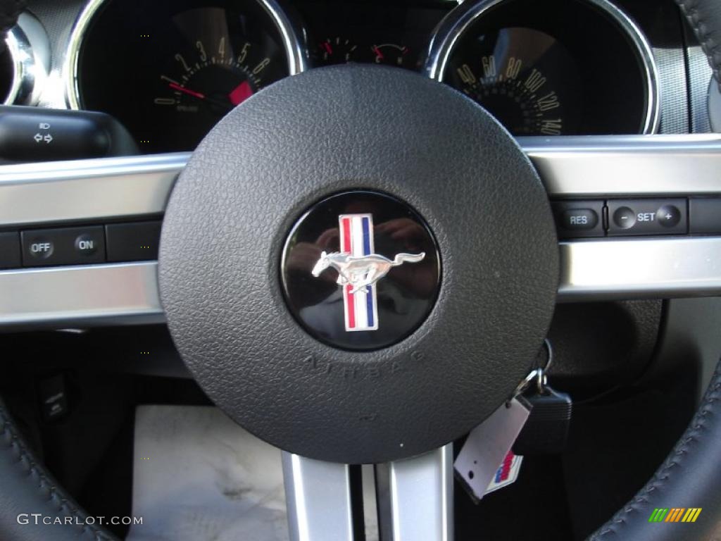 2008 Mustang GT Premium Coupe - Dark Candy Apple Red / Dark Charcoal photo #24