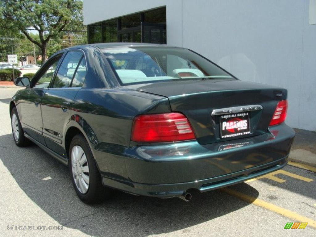 2001 Galant ES - Sherwood Green Pearl / Gray photo #4