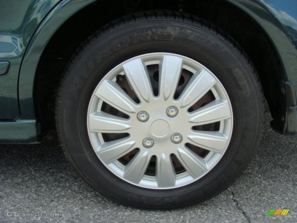 2001 Galant ES - Sherwood Green Pearl / Gray photo #6