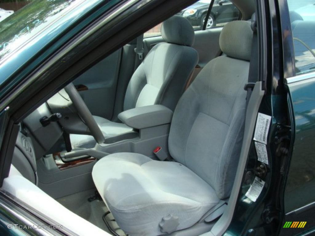 2001 Galant ES - Sherwood Green Pearl / Gray photo #10