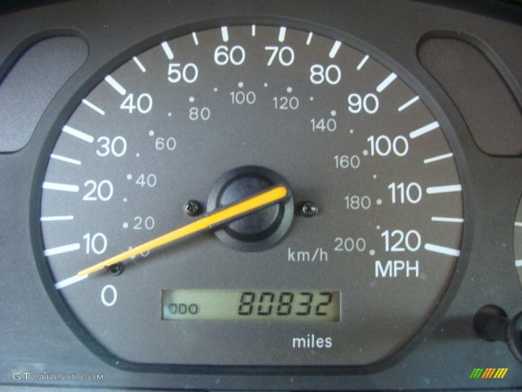 2001 Galant ES - Sherwood Green Pearl / Gray photo #12